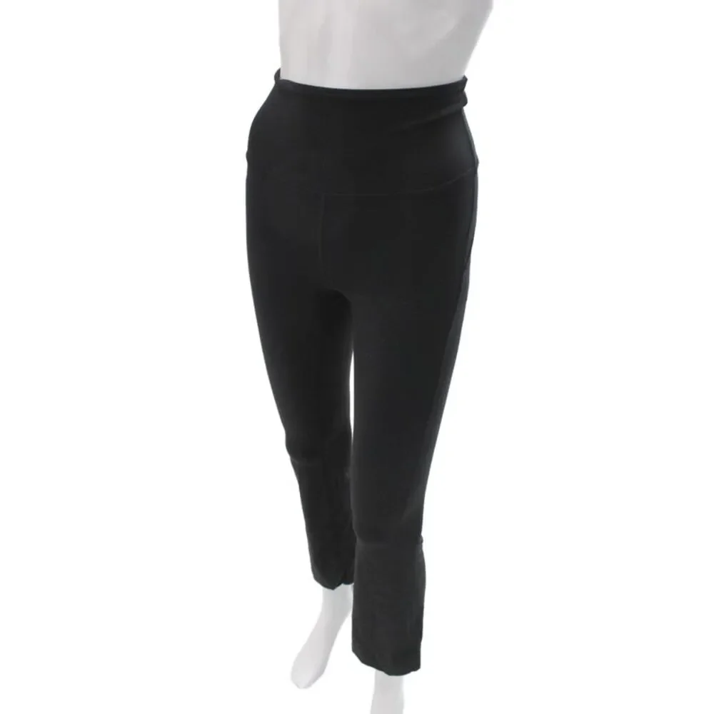 Lululemon Womens Ankle Leggings Black Nylon Athleisure Size 2_2